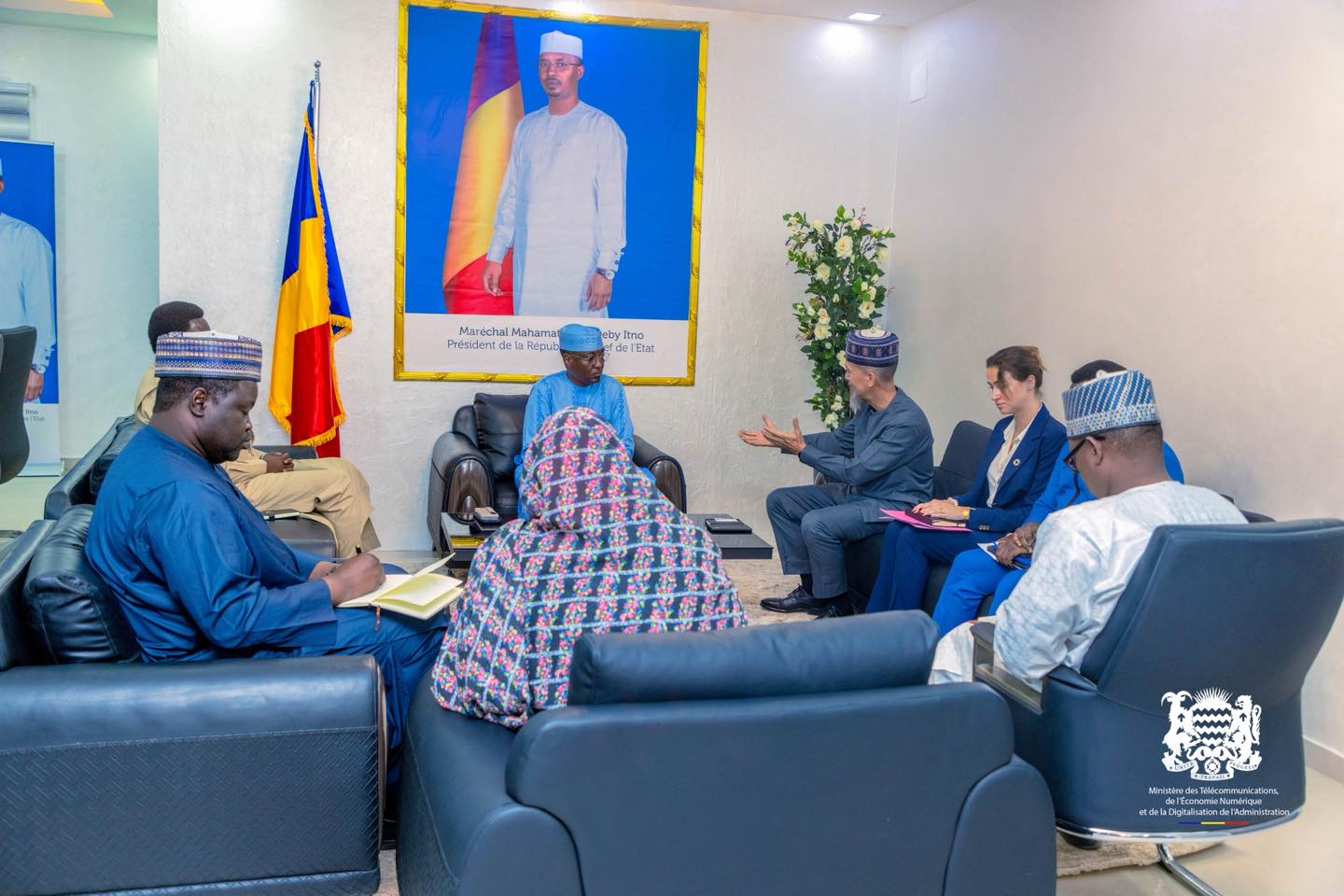 Réunion diplomatique Tchad - Afrique du Sud